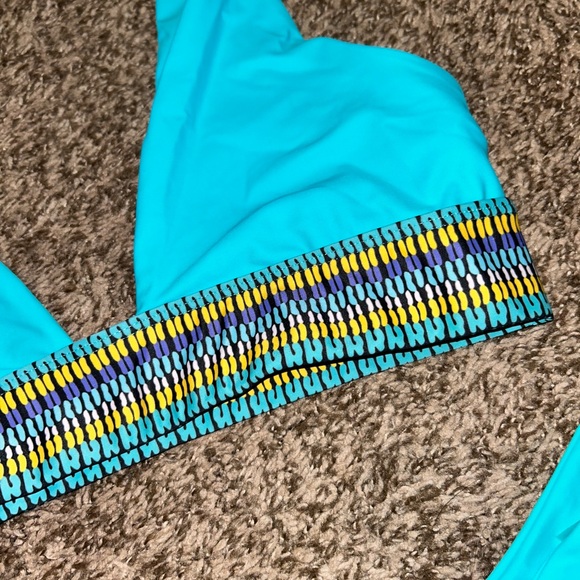 Turquoise Swimsuit - Picture 3 of 8